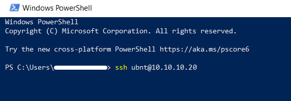 Powershell with ssh commands